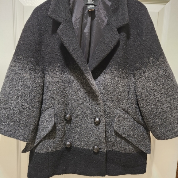 Body By Victoria Ombre Wool Coat - Picture 7 of 16
